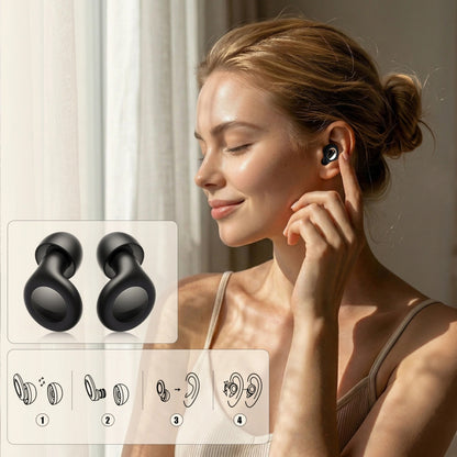 Προστατευτικά Αυτιών Tech-Protect QuietFit, Μαύρα