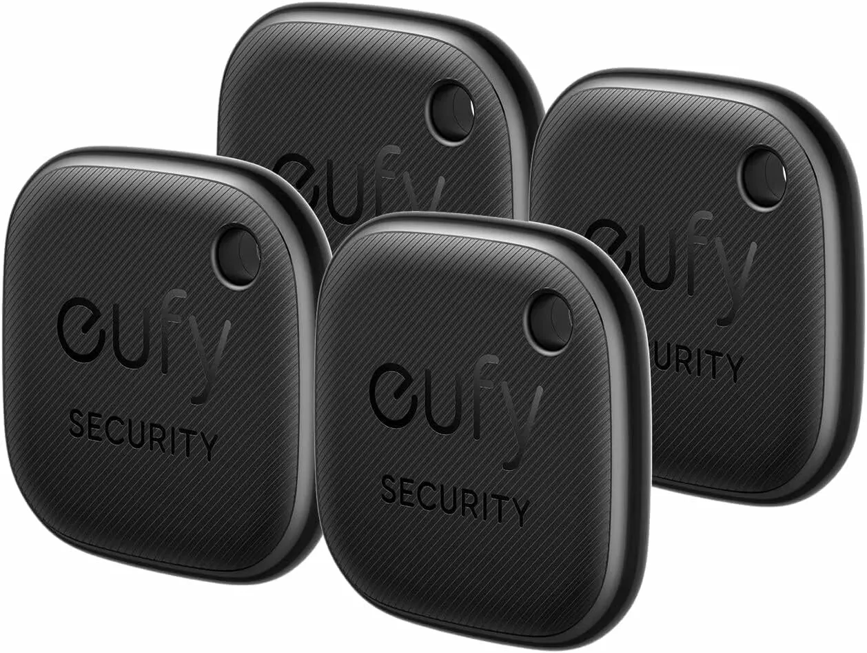 Eufy Security SmartTrack Link για iOS Series, Σετ 4 τεμάχια, Μαύρο E87B0012
