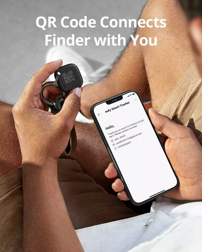 Eufy Security SmartTrack Link για iOS Series, Σετ 4 τεμάχια, Μαύρο E87B0012