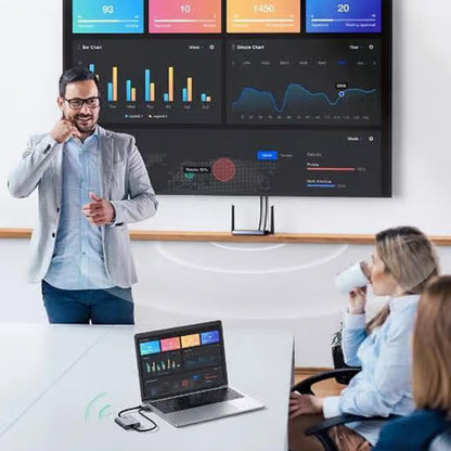 Extender Wireless HDMI UGREEN CM506, 1080P, Γκρι
