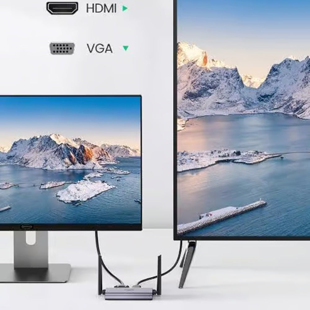 Extender Wireless HDMI UGREEN CM506, 1080P, Γκρι