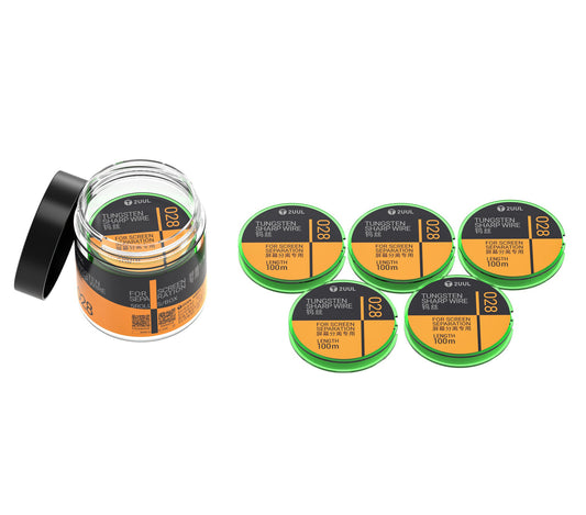 Νήμα Βολφραμίου 2UUL WS-028, 0.028mm, 100m, Σετ 5 τεμάχια