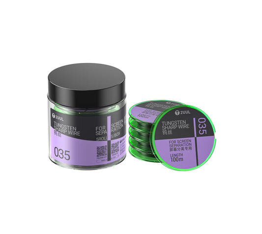 Νήμα Βολφραμίου 2UUL WS-035, 0.035mm, 100m, Σετ 5 τεμάχια