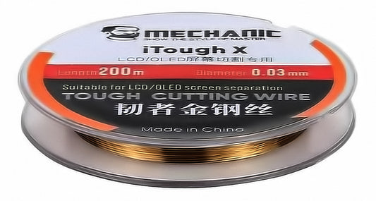 Νήμα Μολυβδαινίου Μηχανικό iTough X, 0.03mm, 200m