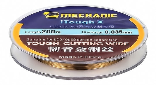 Νήμα Μολυβδαινίου Μηχανικό iTough X, 0.035mm, 200m