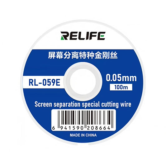 Νήμα Μολυβδαινίου Relife RL-059E, 0.05mm, 100m