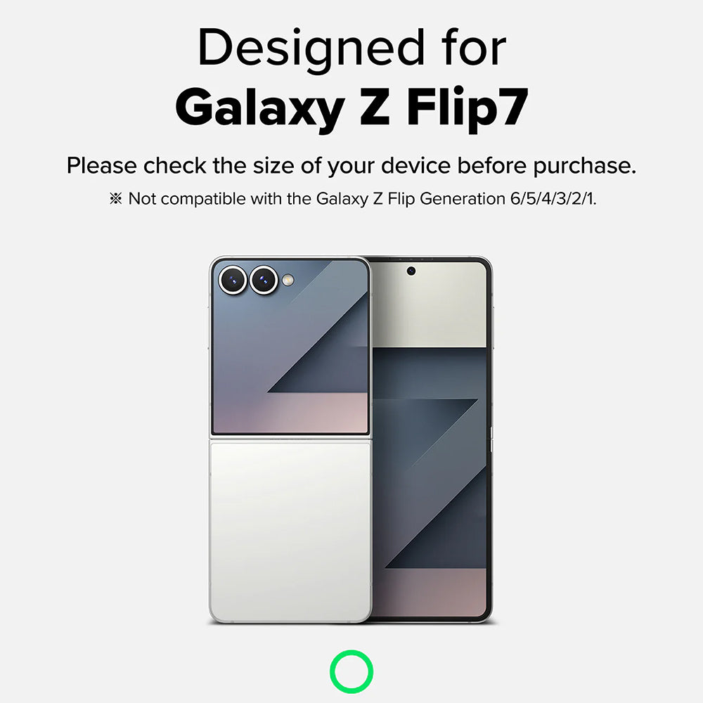 Προστατευτική μεμβράνη με μεντεσέ Ringke για Samsung Galaxy Z Flip7 F766, Πλαστικό, Σετ 2 τεμαχίων