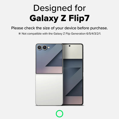 Προστατευτική μεμβράνη με μεντεσέ Ringke για Samsung Galaxy Z Flip7 F766, Πλαστικό, Σετ 2 τεμαχίων