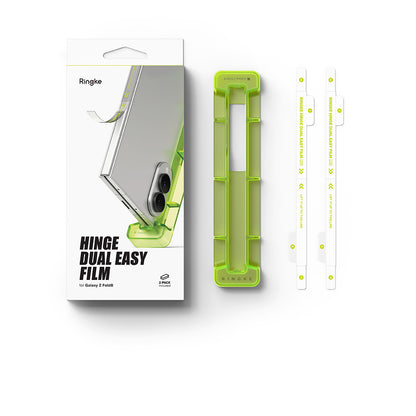Προστατευτική μεμβράνη μεντεσέ Ringke Dual Easy για Samsung Galaxy Z Fold8 F971, Πλαστικό, Σετ 2 τεμαχίων