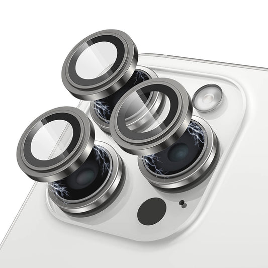 Προστατευτική μεμβράνη πίσω κάμερας Lito S+ για Apple iPhone 13 Pro Max / 13 Pro, Ασφαλισμένο γυαλί, Γκρι