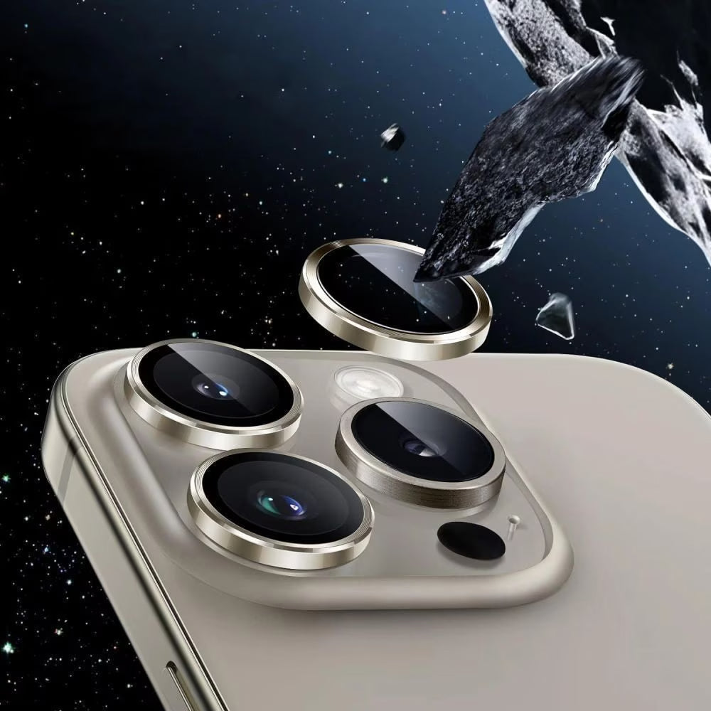 Προστατευτική Μεμβράνη Κάμερας Πίσω Tech-Protect CamRing Fit+ για Apple iPhone 17, Ενισχυμένο Γυαλί, Μαύρη