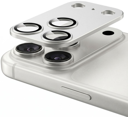 Προστατευτική μεμβράνη κάμερας πίσω Tech-Protect CamFull Fit+ για Apple iPhone 18 Pro Max, ασφαλισμένο γυαλί, ασημί