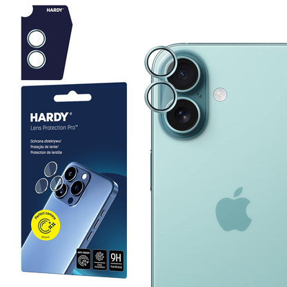 Προστατευτική Μεμβράνη Κάμερας Πίσω 3MK Hardy Protection Pro για Apple iPhone 17, Ενισχυμένο Γυαλί, Πράσινο
