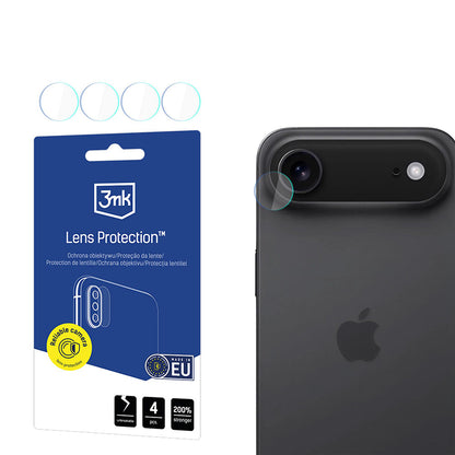 Προστατευτική Μεμβράνη Κάμερας Πίσω 3MK Protection για Apple iPhone 17 Air, Ενισχυμένο Γυαλί, Σετ 4 τεμαχίων, Διαφανής