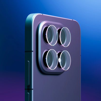 Προστατευτική Μεμβράνη Κάμερας Πίσω 3MK Protection για Oppo Find X9 Pro, Ενισχυμένο Γυαλί, Σετ 4 τεμαχίων, Διαφανής