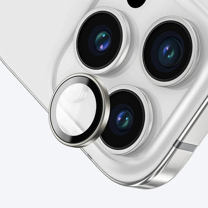 Προστατευτική μεμβράνη πίσω κάμερας Anank AR για Apple iPhone 16 Pro Max / 16 Pro, Ενισχυμένο γυαλί, Ασημί