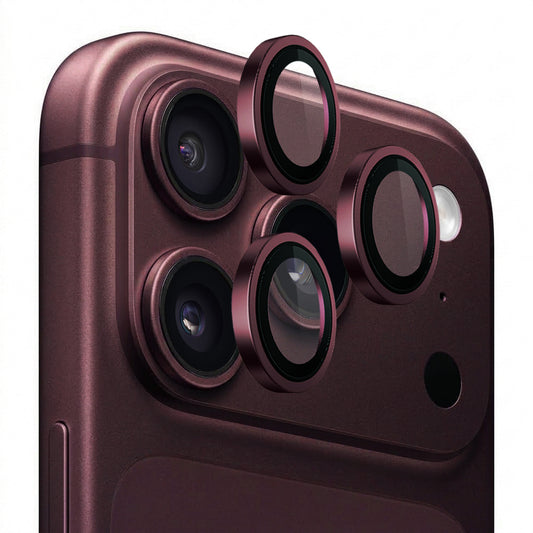 Προστατευτικό κάμερας Blueo 99 Anti-Reflective HD για Apple iPhone 18 Pro / 18 Pro Max, Σκληρυμένο Γυαλί, Μπορντό