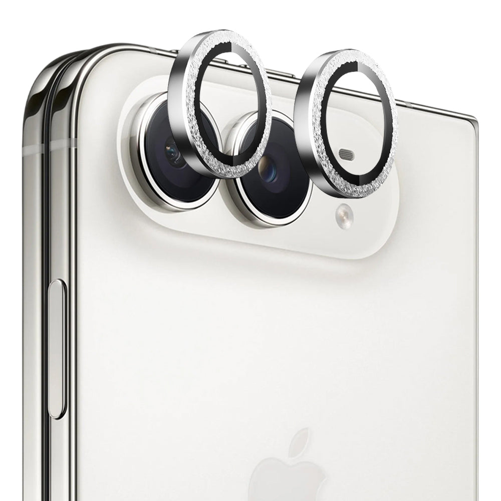 Προστατευτικό κάλυμμα πίσω κάμερας Blueo Diamond για Apple iPhone Duo, σκληρυμένο γυαλί, ασημί