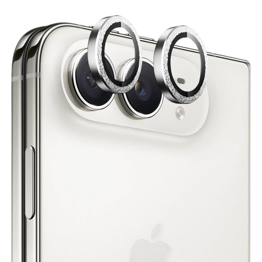 Προστατευτικό κάλυμμα πίσω κάμερας Blueo Diamond για Apple iPhone Duo, σκληρυμένο γυαλί, ασημί
