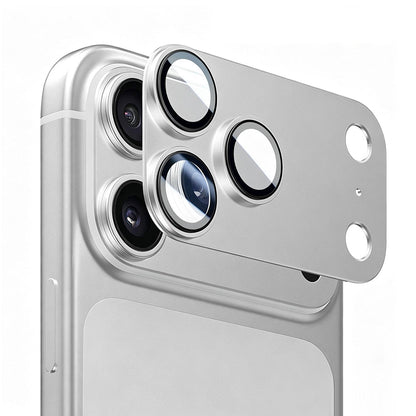 Προστατευτικό κάμερας Blueo Integrated Metal για Apple iPhone 17 Pro, Tempered Glass, Ασημί