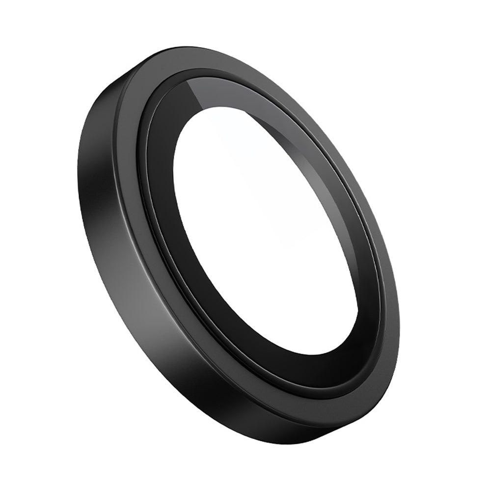 Προστατευτική μεμβράνη για πίσω κάμερα Blueo Metal Frame για Apple iPhone 17e / 16e, Ενισχυμένο γυαλί, Μαύρο