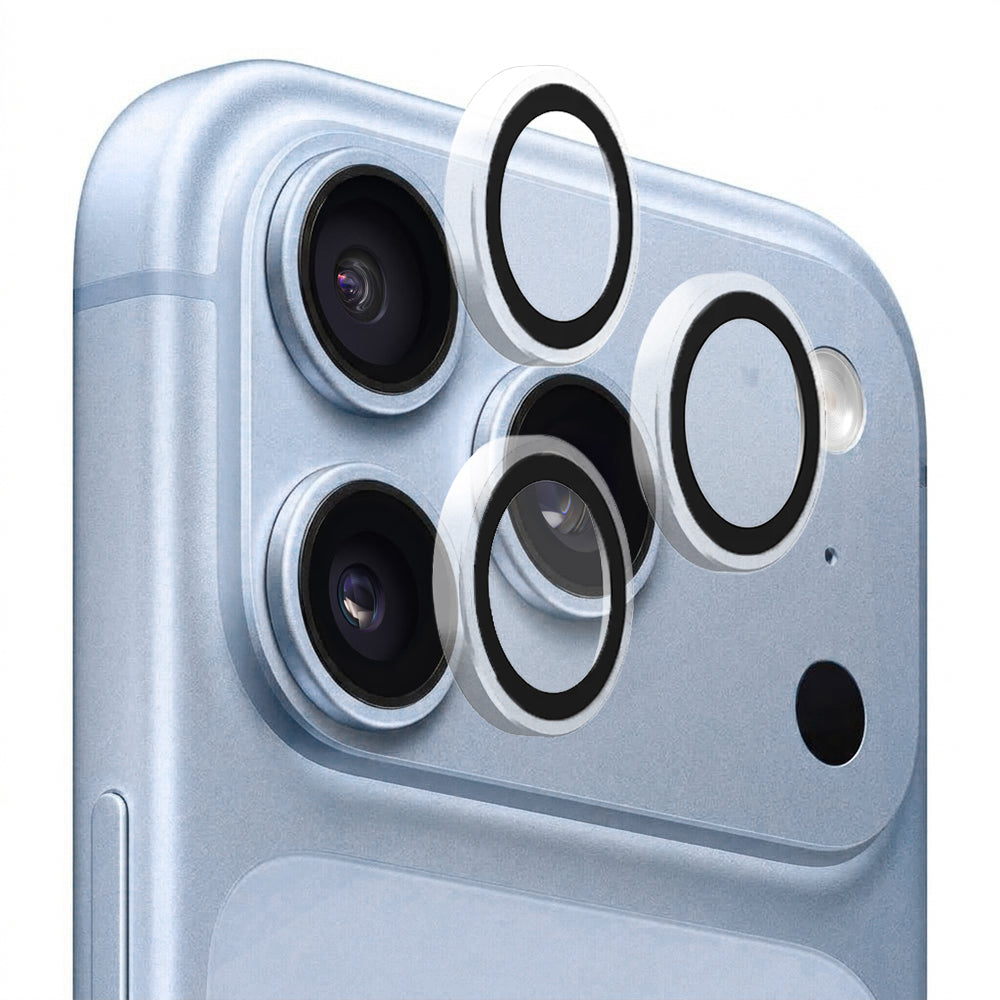 Προστατευτικό κάλυμμα πίσω κάμερας Blueo Metal Frame για Apple iPhone 18 Pro / 18 Pro Max, Σκληρυμένο Γυαλί, Διαφανές