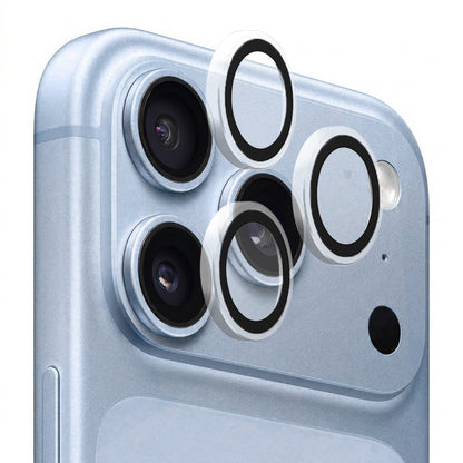 Προστατευτικό κάλυμμα πίσω κάμερας Blueo Metal Frame για Apple iPhone 18 Pro / 18 Pro Max, Σκληρυμένο Γυαλί, Διαφανές