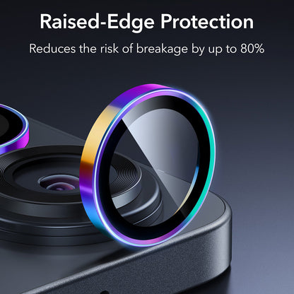 Προστατευτική Μεμβράνη Κάμερας Πίσω ESR Armorite για Samsung Galaxy S26 Ultra S948, Ενισχυμένο Γυαλί, Πολύχρωμη