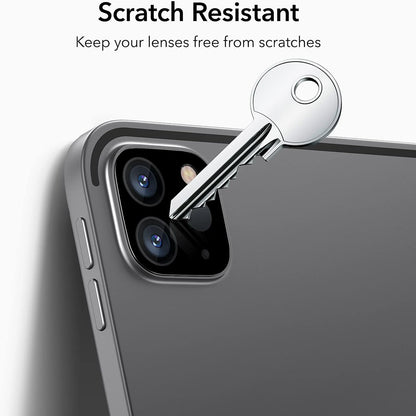 Προστατευτική Μεμβράνη Κάμερας Πίσω ESR για Apple iPad Pro 13 (2024) / Pro 11 (2022) / Pro 12.9 (2022), Ενισχυμένο Γυαλί, Σετ 2 τεμαχίων, Μαύρη
