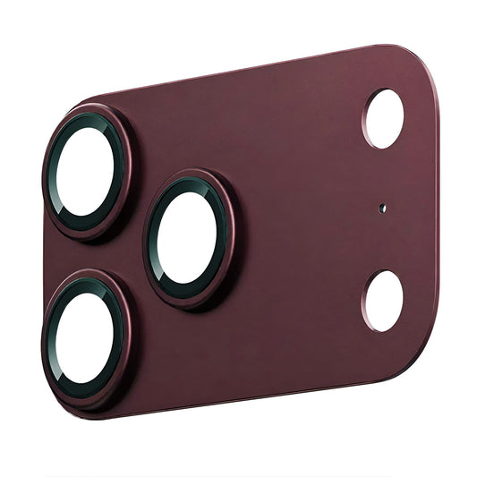 Προστατευτική μεμβράνη για την πίσω κάμερα Lito Crown Halo AR + AF για Apple iPhone 18 Pro, Ενισχυμένο γυαλί, Βυσσινί