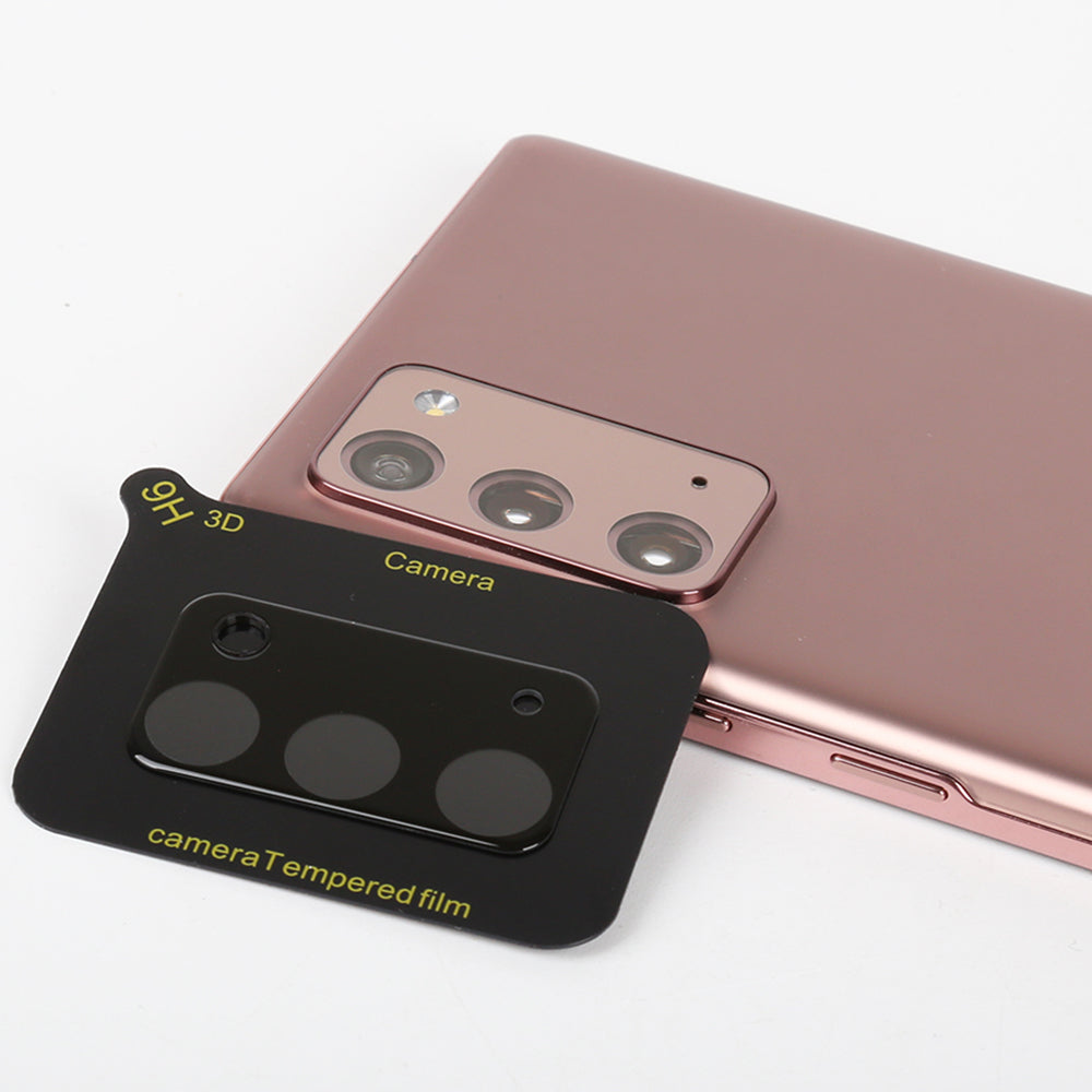 Lito S+ Rear Camera Protection Film for Samsung Galaxy Note 20 5G N981 / Note 20 N980, Tempered Glass, Black