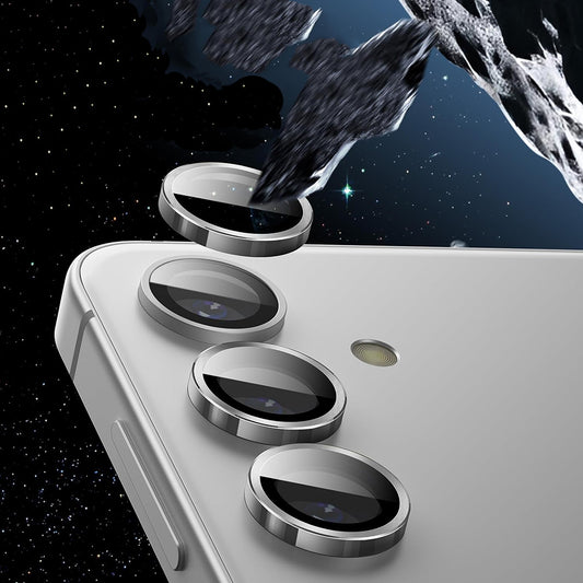 Προστατευτική μεμβράνη πίσω κάμερας Lito S+ για Samsung Galaxy S25+ S936, Ασφαλισμένο γυαλί, Μαύρο