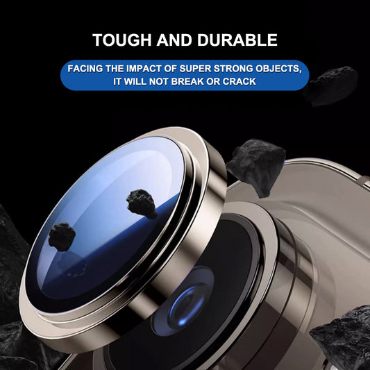 Προστατευτική Μεμβράνη Κάμερας Πίσω Lito Titanium AR για Apple iPhone 17 Pro Max / 17 Pro, Ενισχυμένο Γυαλί, Μπλε Ναυτικό