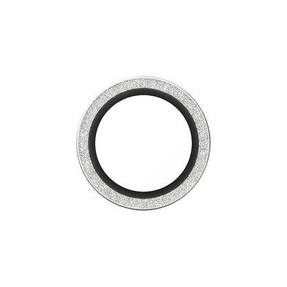 PanzerGlass Hoops Glitter Rear Camera Protector for Apple iPhone 17 Air, Tempered Glass, Silver