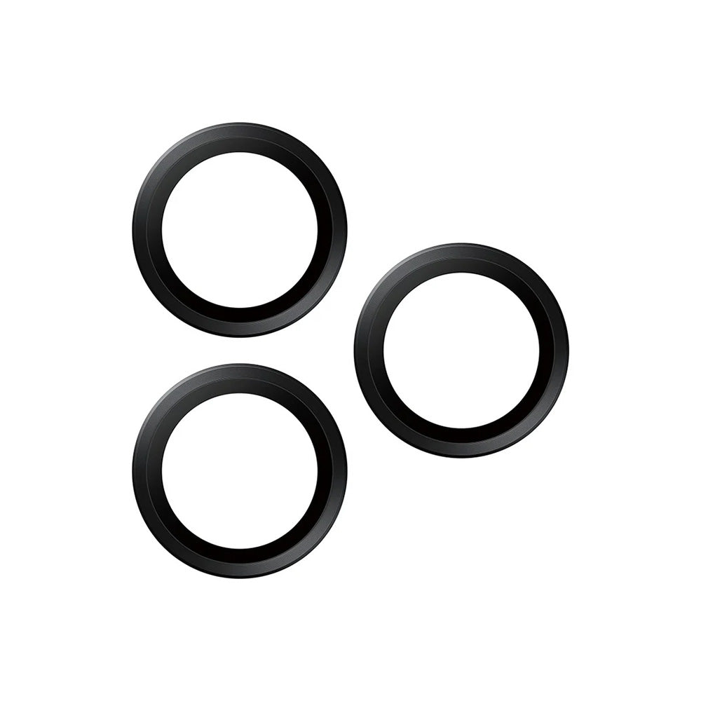Προστατευτική Μεμβράνη Κάμερας Πίσω PanzerGlass Hoops για Apple iPhone 17 Pro Max / 17 Pro / 16 Pro Max / 16 Pro, Ενισχυμένο Γυαλί, Μαύρη
