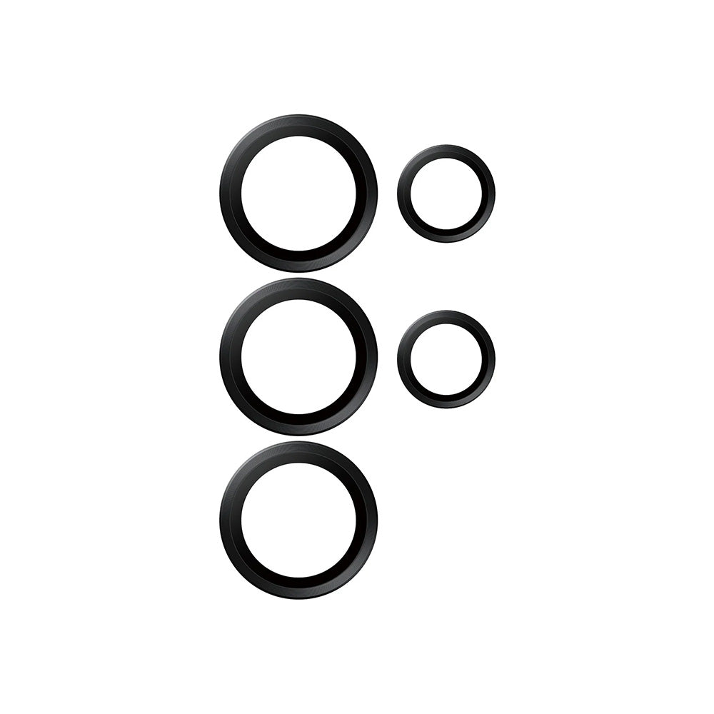 Προστατευτική Μεμβράνη Κάμερας Πίσω PanzerGlass Hoops για Samsung Galaxy S25 Ultra S938, Ενισχυμένο Γυαλί, Μαύρη
