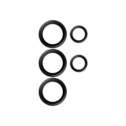 Προστατευτική Μεμβράνη Κάμερας Πίσω PanzerGlass Hoops για Samsung Galaxy S25 Ultra S938, Ενισχυμένο Γυαλί, Μαύρη