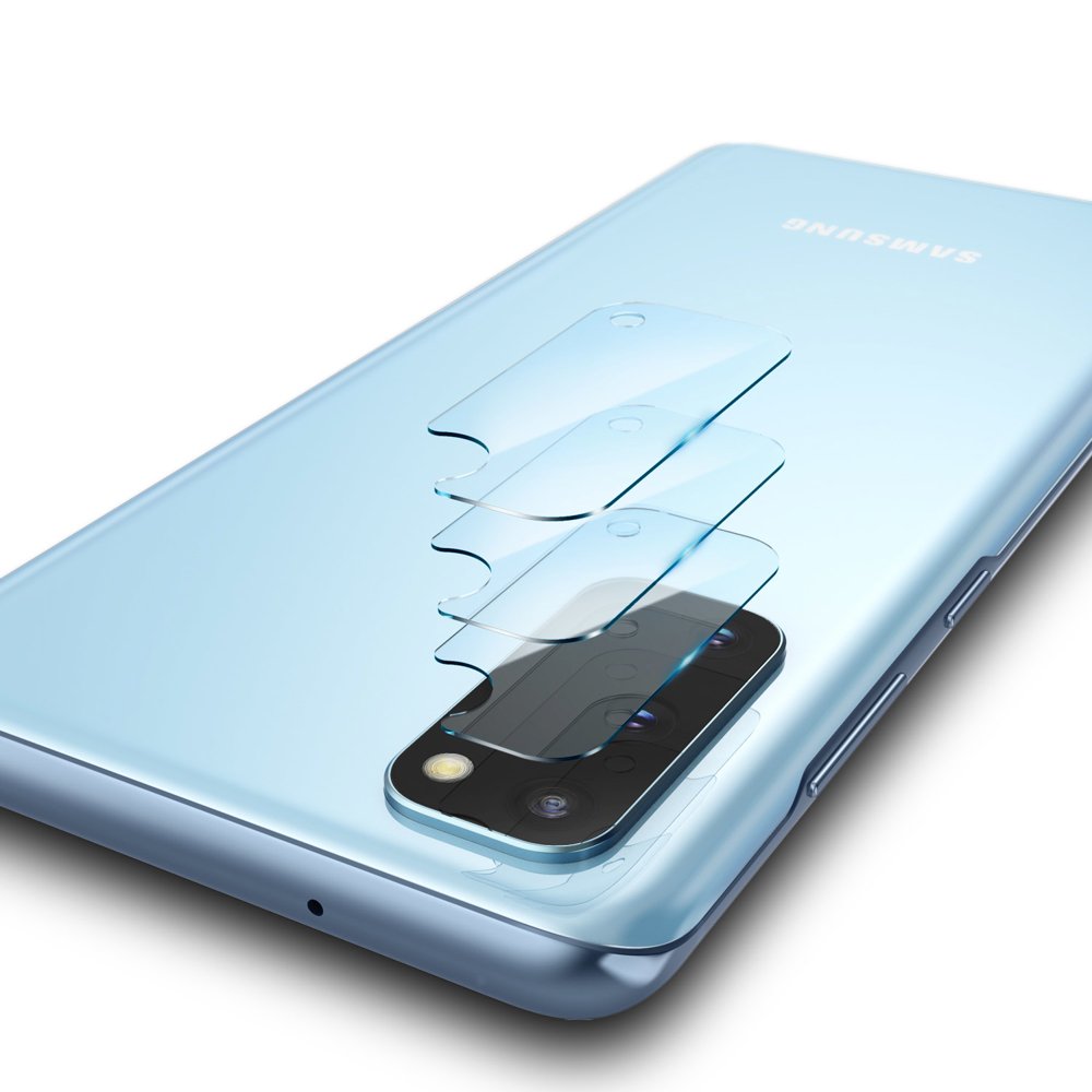 Προστατευτική Μεμβράνη Κάμερας Πίσω Ringke IDGL για Samsung Galaxy S20 5G G981 / S20 G980, Ενισχυμένο Γυαλί, Σετ 3 τεμαχίων, Διαφανής