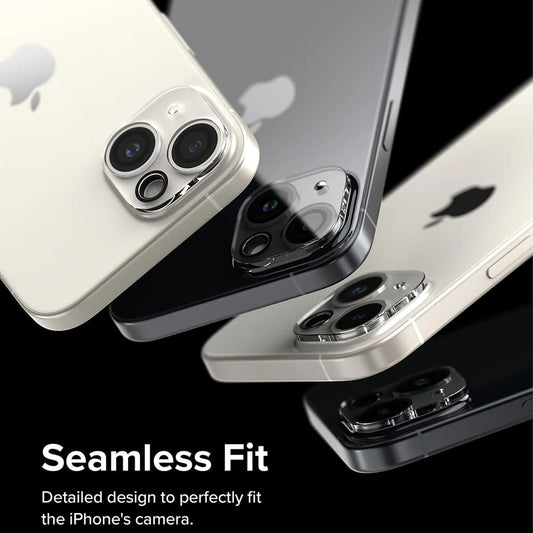 Προστατευτική Μεμβράνη Κάμερας Πίσω Ringke για Apple iPhone 15 Plus / 15, Ενισχυμένο Γυαλί, Σετ 2 τεμαχίων, Διάφανη