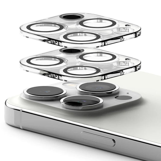 Προστατευτική Μεμβράνη Κάμερας Πίσω Ringke για Apple iPhone 15 Pro Max, Ενισχυμένο Γυαλί, Σετ 2 τεμαχίων, Διαφανής