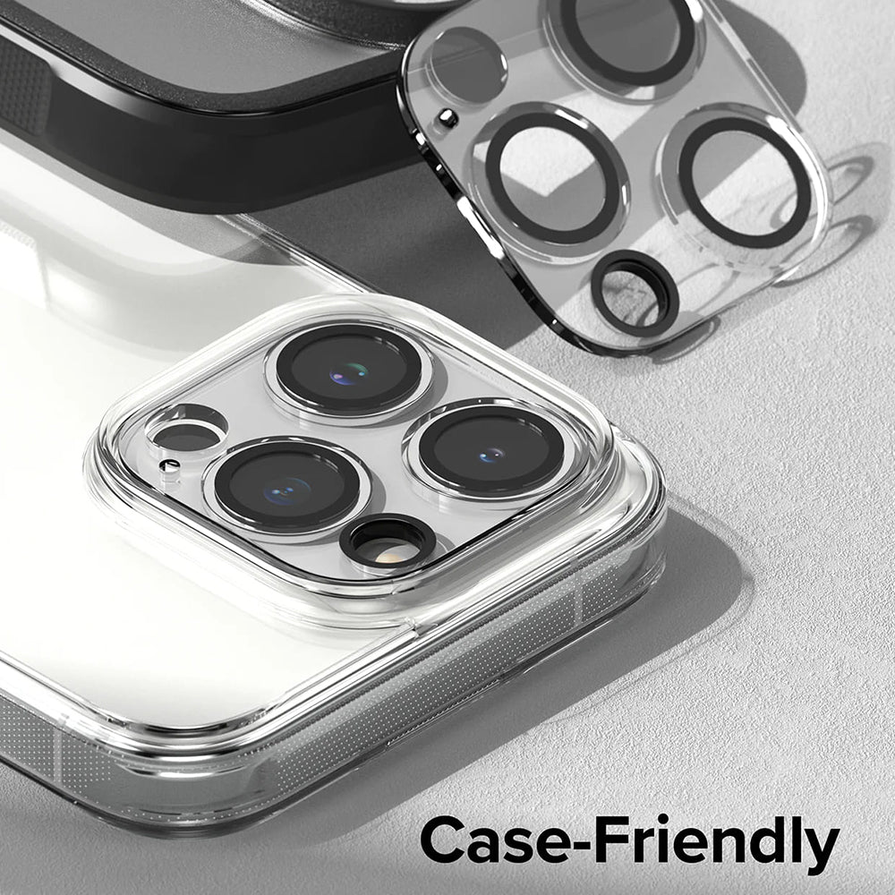 Προστατευτική Μεμβράνη Κάμερας Πίσω Ringke για Apple iPhone 15 Pro Max, Ενισχυμένο Γυαλί, Σετ 2 τεμαχίων, Διαφανής