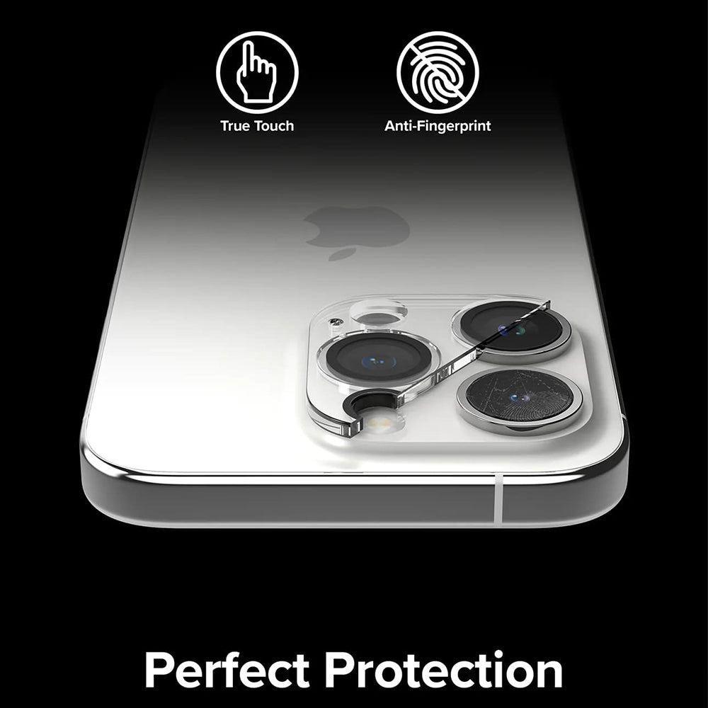 Προστατευτική Μεμβράνη Κάμερας Πίσω Ringke για Apple iPhone 15 Pro Max, Ενισχυμένο Γυαλί, Σετ 2 τεμαχίων, Διαφανής