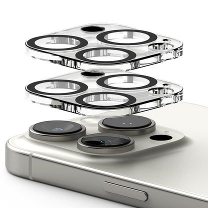 Προστατευτική Μεμβράνη Κάμερας Πίσω Ringke για Apple iPhone 16 Pro Max / 16 Pro, Ενισχυμένο Γυαλί, Σετ 2 τεμαχίων, Διαφανής