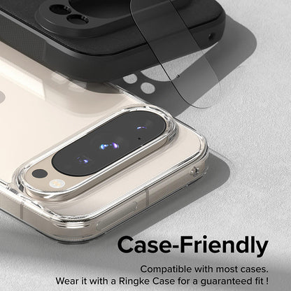 Προστατευτική Μεμβράνη Κάμερας Πίσω Ringke για Google Pixel 9 Pro XL, Ενισχυμένο Γυαλί, Σετ 3 τεμαχίων, Διαφανής