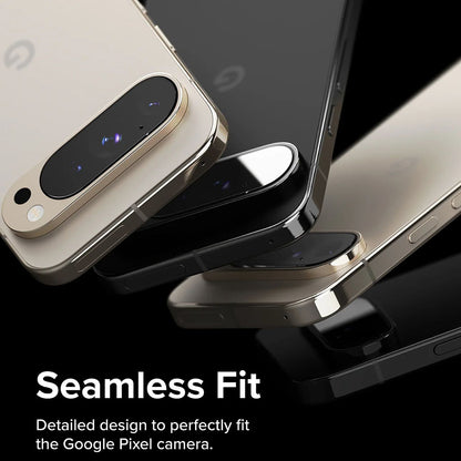 Προστατευτική Μεμβράνη Κάμερας Πίσω Ringke για Google Pixel 9 Pro XL, Ενισχυμένο Γυαλί, Σετ 3 τεμαχίων, Διαφανής