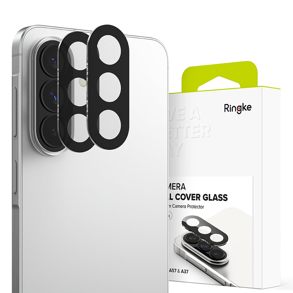 Προστατευτική Μεμβράνη Κάμερας Πίσω Ringke για Samsung Galaxy A57 5G / A37 5G, Ενισχυμένο Γυαλί, Σετ 2 τεμαχίων, Διάφανη