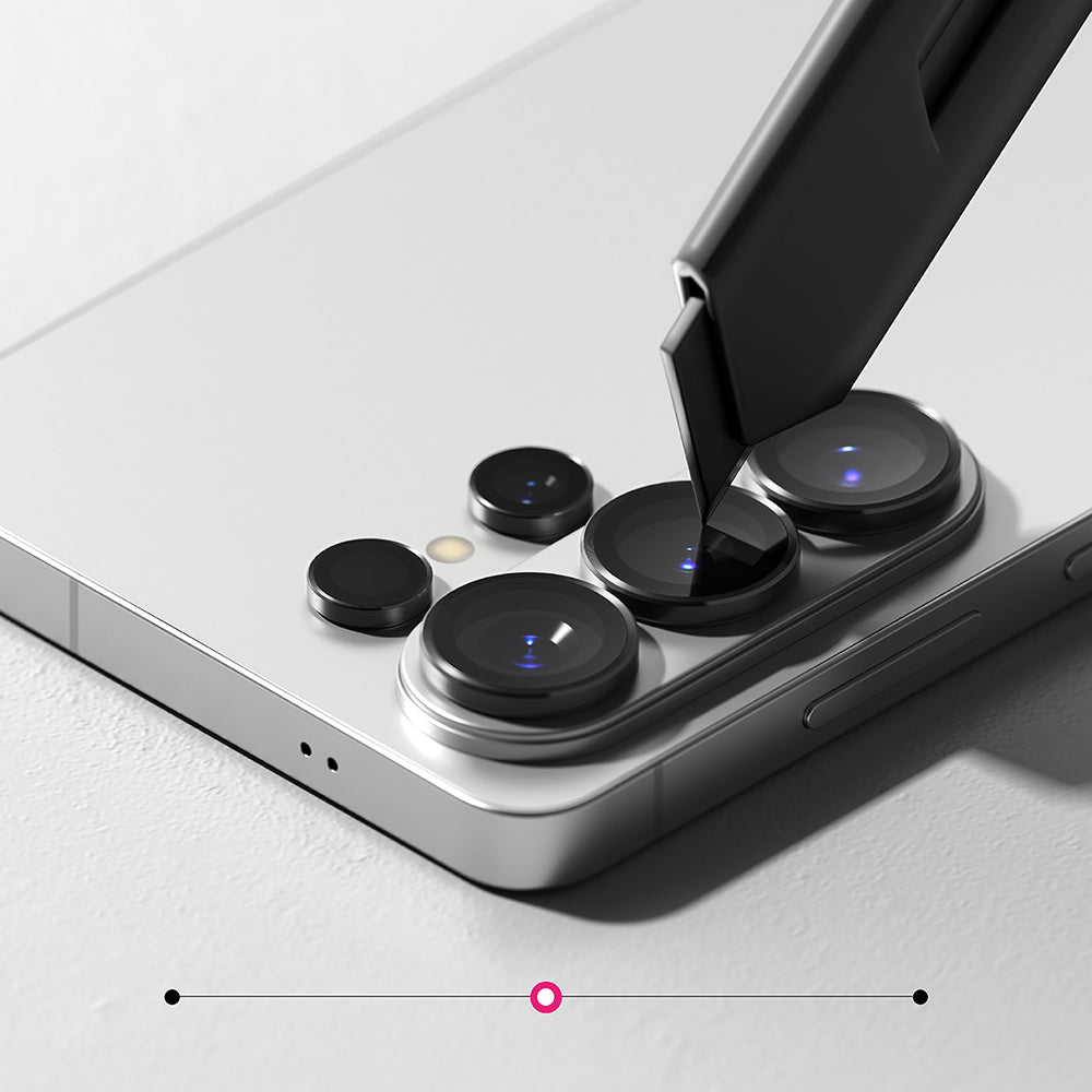 Προστατευτική Μεμβράνη Κάμερας Πίσω Ringke για Samsung Galaxy S26 Ultra S948, Ενισχυμένο Γυαλί, Σετ 2 τεμαχίων, Μαύρη