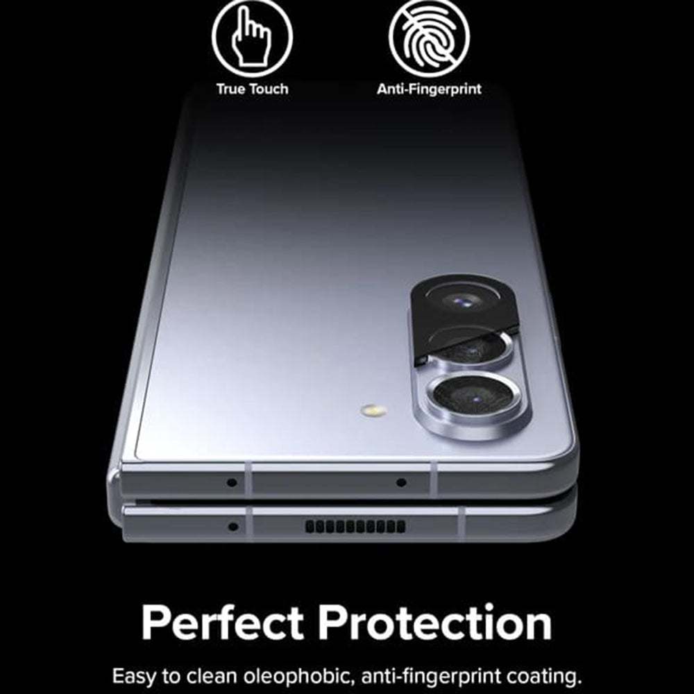 Προστατευτική μεμβράνη κάμερας πίσω Ringke για Samsung Galaxy Z Fold5 F946, tempered glass, σετ 2 τεμαχίων, διαφανής