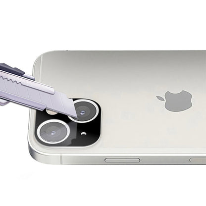 Προστατευτική μεμβράνη πίσω κάμερας Techsuit για Apple iPhone 13 mini / 13, Ενισχυμένο γυαλί, Μαύρο