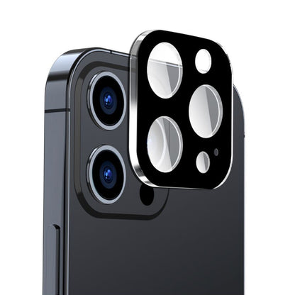 Προστατευτική μεμβράνη πίσω κάμερας Techsuit για Apple iPhone 15 Pro Max / 15 Pro, ασφαλισμένο γυαλί, μαύρο